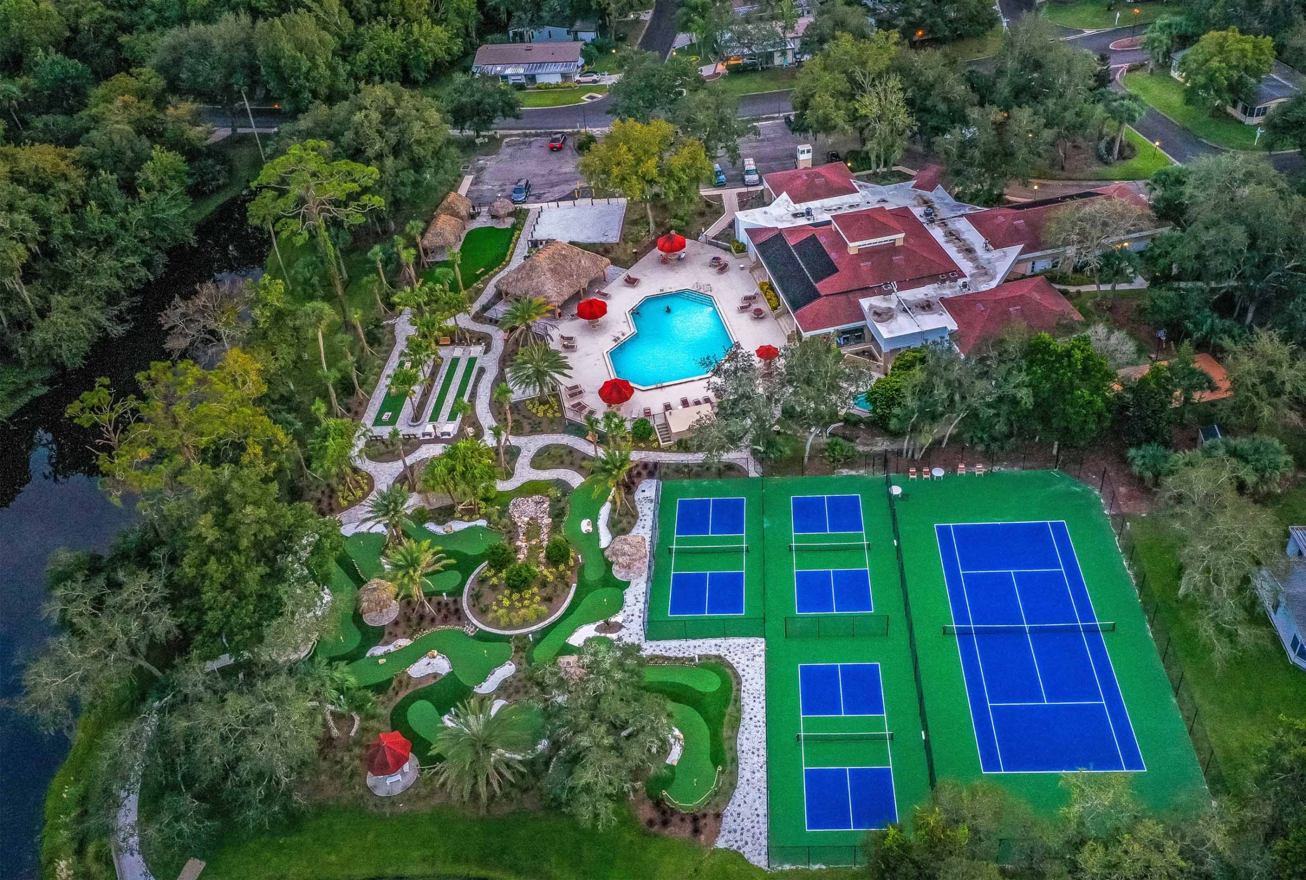 Community Pool and Patio